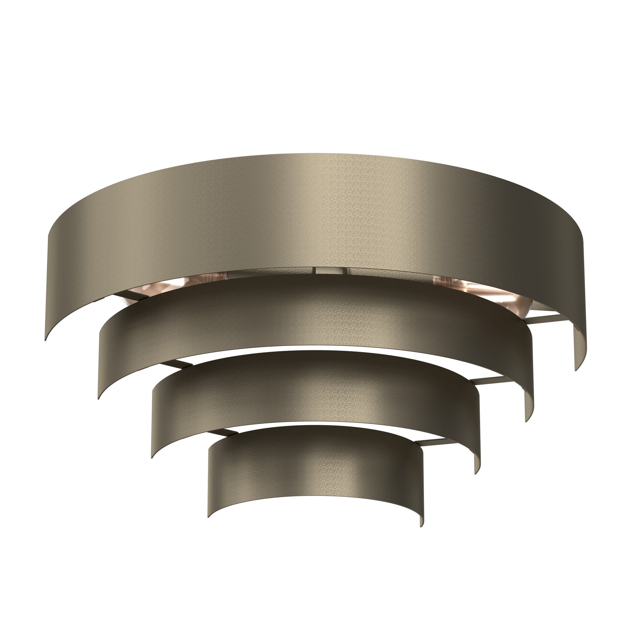 Kinkiet ścienny Rings tytanowy złoty 2xE27x15W wym: 20 x 40 x 19,5 cm metal IP20 Luminex