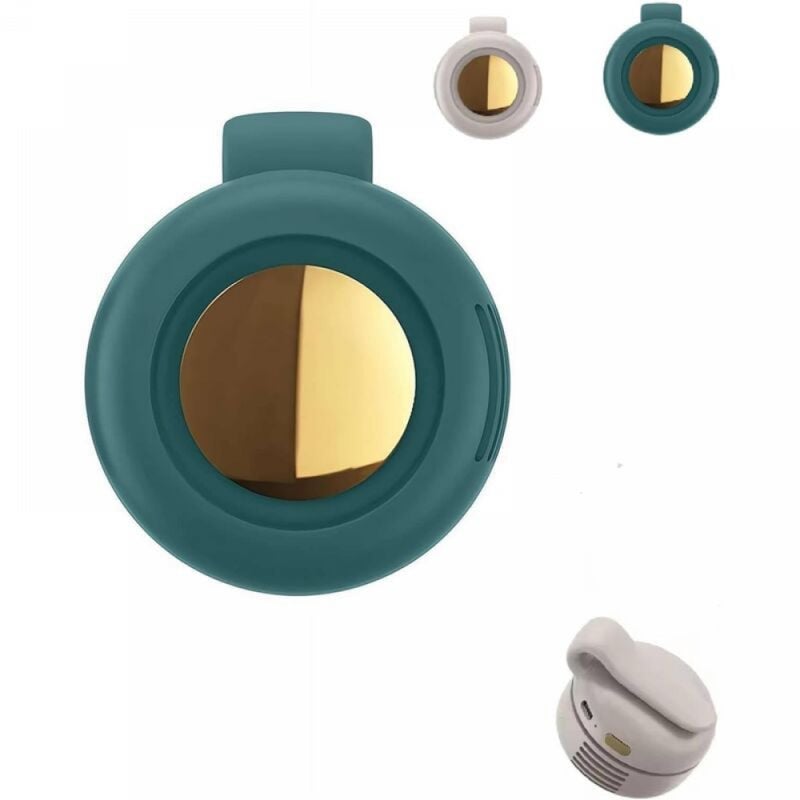 Miniaturowy, przenośny, cichy, bezłopatkowy wentylator z klipsem, miniaturowy wentylator Whirlwind z klipsem w talii, wentylator z klipsem ładowany pr