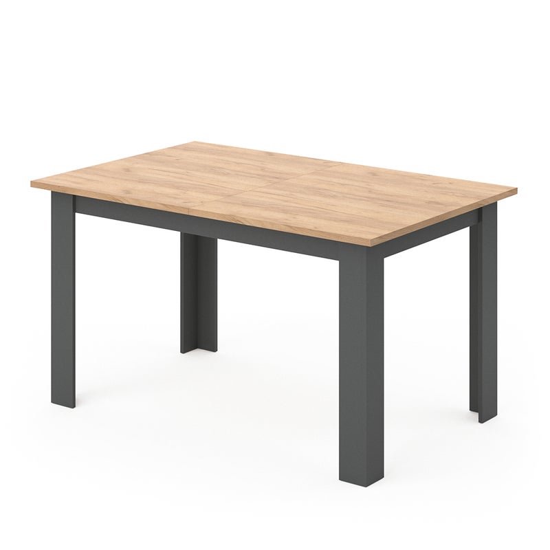 Vicco Stół do jadalni Karlos, Złoty dąb energetyczny, 140 x 90 cm