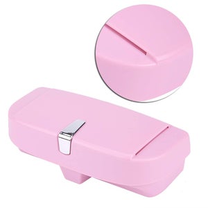 Porte-lunettes Double Tête En Cuir PU Noir - Support à Lunettes De Bureau - Décoration Et Rangement Pratique