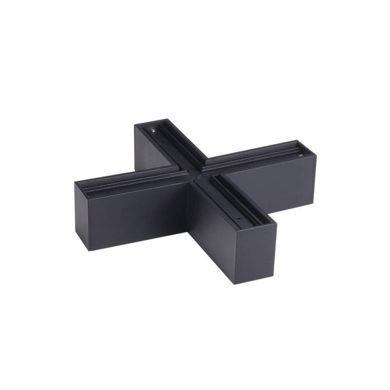 Connecteur 15W pour Luminaire Suspendu Interconnectable en X NOIR - SILAMP - 4