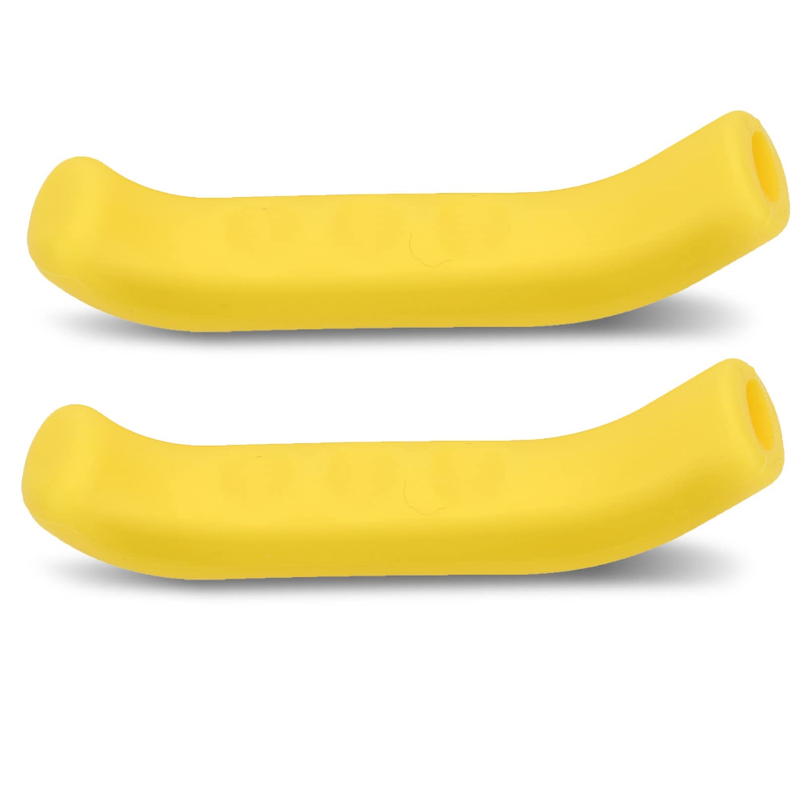 5 cores capa da alavanca do freio da bicicleta apertos de silicone anti deslizamento protetor à prova dwaterproof água acessório ciclismo (amarelo) - 6