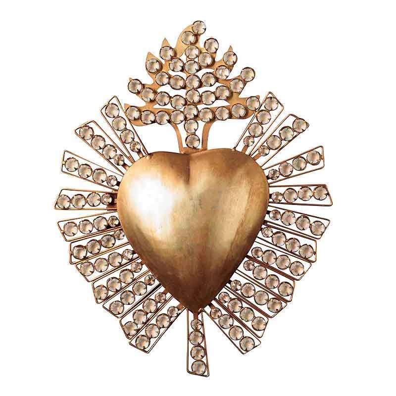 Ex-voto bijou or argent 23x2x18cm - 2