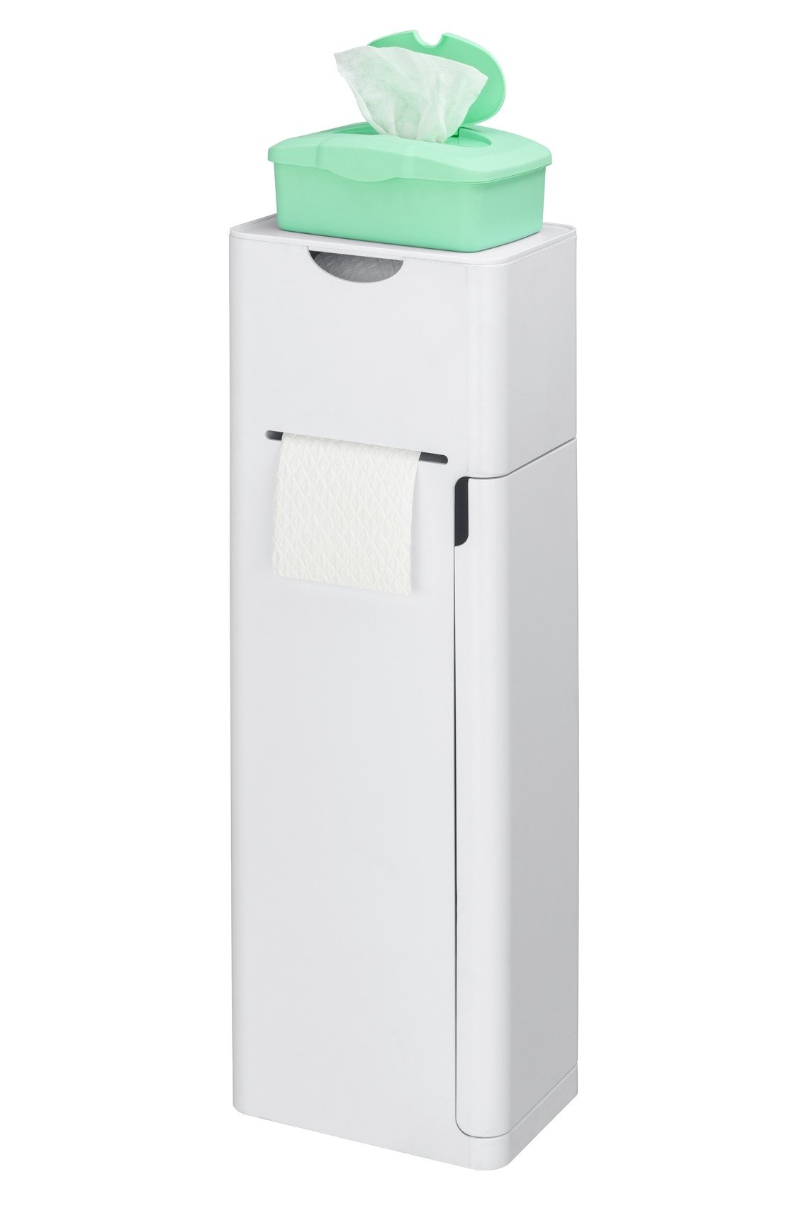 Porte-papier hygiénique et brosse IMON, 6in1, gris, WENKO, WENKO - 8
