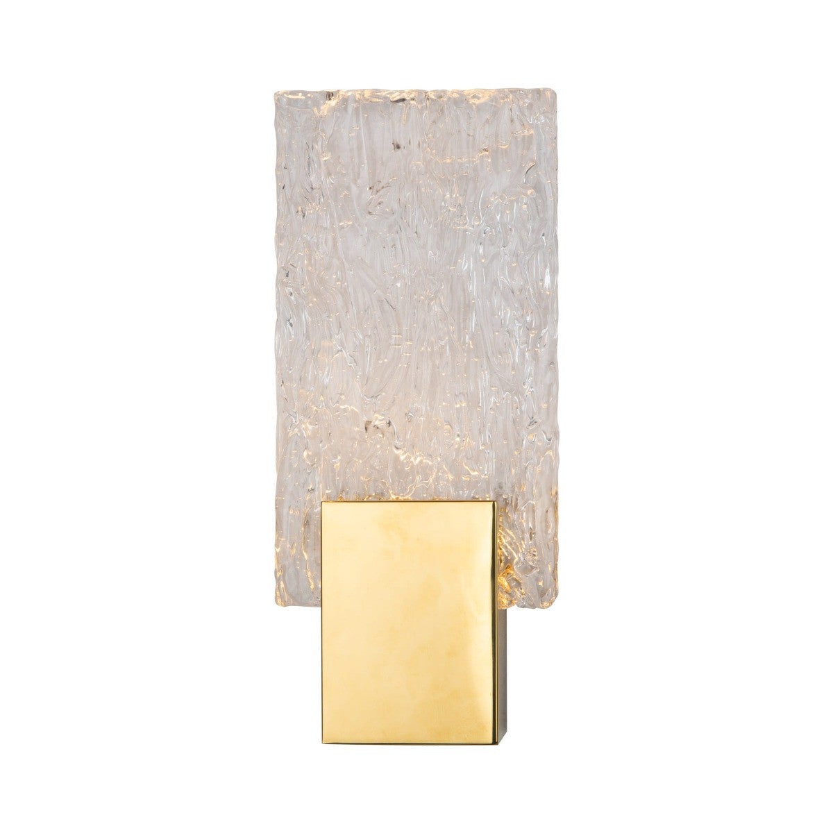 Kinkiet ścienny Vetro złoty LED 3W 3000K 240lm szkło kryształowe wym: 30 x 13 x 5,5 cm metal IP20 Maxlight