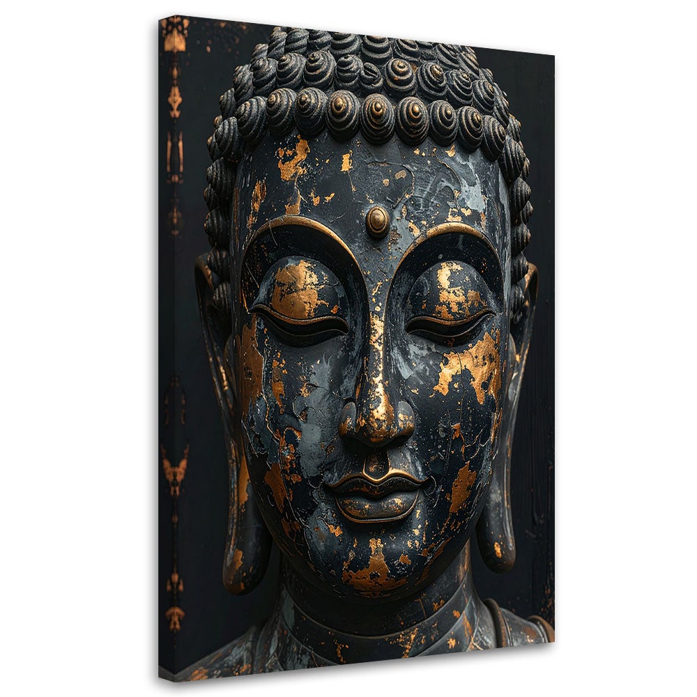 Statue De Bouddha De Jardin Vintage, Sculpture Bouddhiste Zen D Coration D Int Rieur Et D.jpg