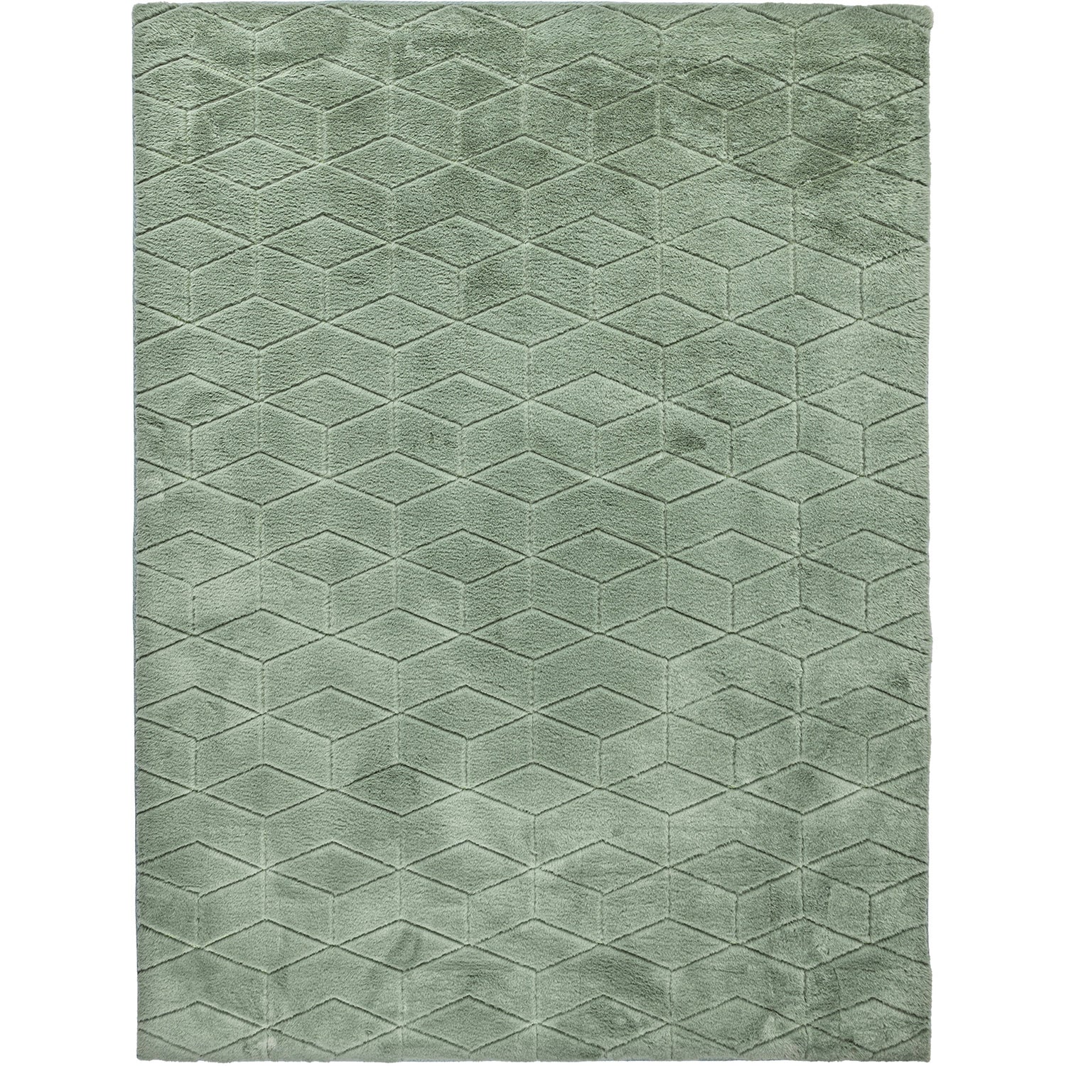 Dywan pluszowy Rabbit Prestige 160x220 cm OEKO-TEX zielony