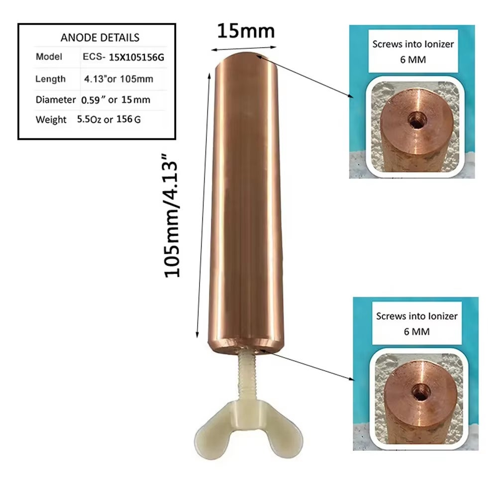 AUTRUCKER Nettoyeur de piscine, purificateur d'eau, désinfecteur portable pour le traitement de l'eau des piscines extérieures - 4