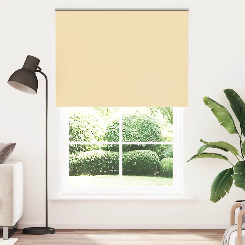 Roleta zaciemniająca beżowa 165x230cm Szerokość tkaniny 161,6cm vidaXL