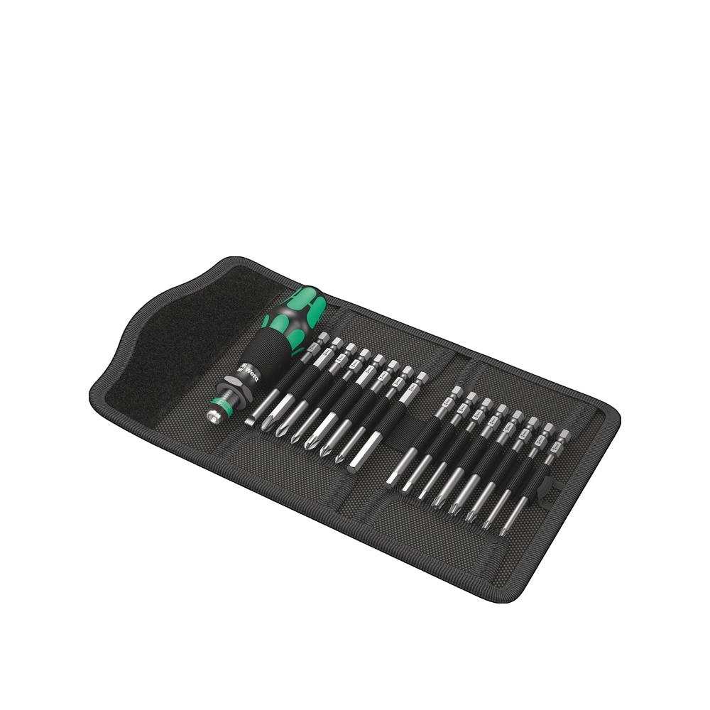 Śrubokręt Wera Kraftform Kompakt 60 zestaw ergonomiczny z 17 końcówkami