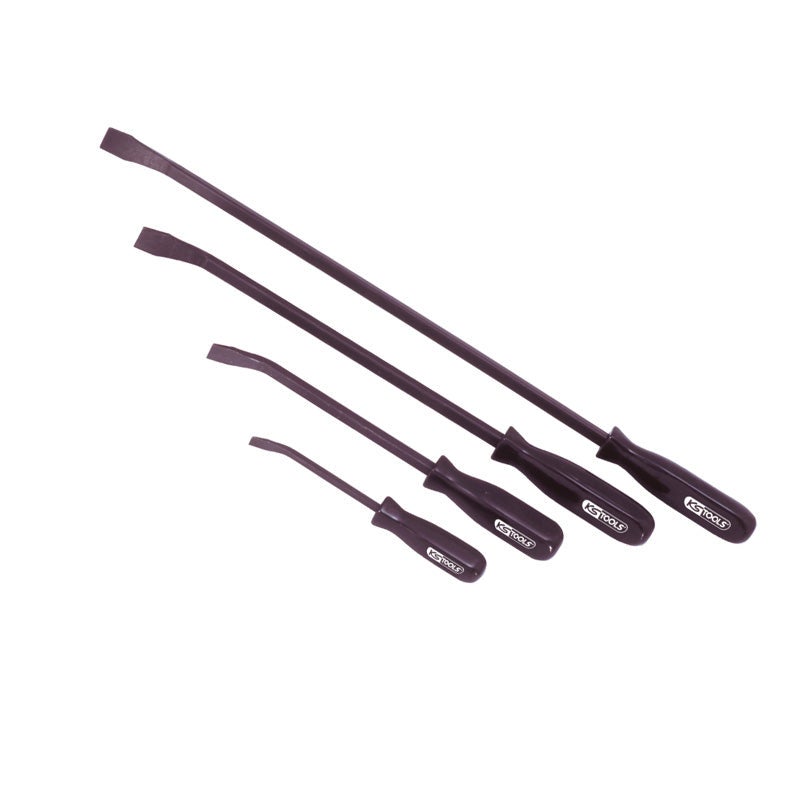Zestaw łomów KS Tools stal 4 rozmiary ergonomiczne i wytrzymałe
