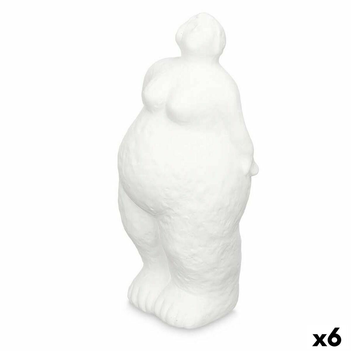 Figurine Décorative Femme Lectrice - Sculpture Rat De Bibliothèque En Résine Blanche Pour Étagère