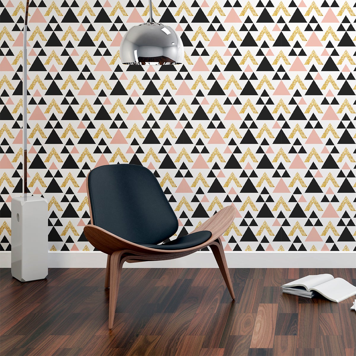 Adesivo carta da parati scandinava Norrkoping - Sticker adesivo - adesivi murali - 50x50cm - 4