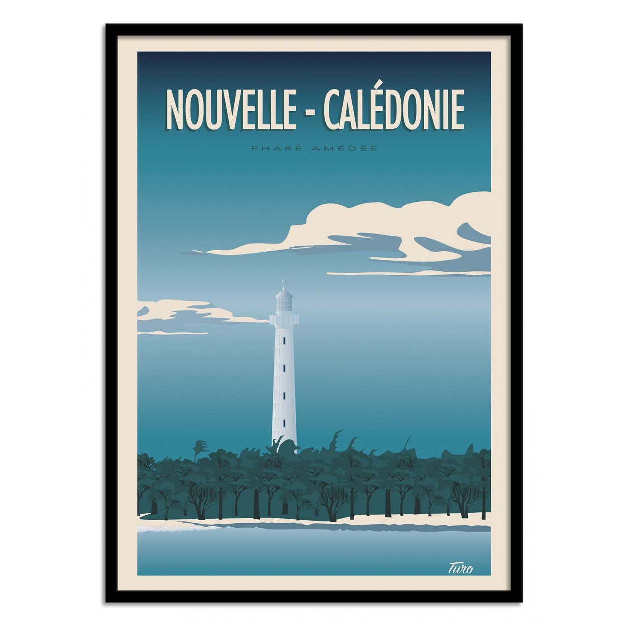 Affiche Nouvelle Calédonie - Décoration