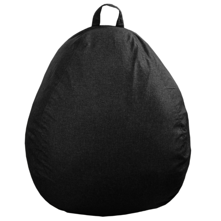 Pufe pêra BANANAIR 80 x 70 cm preto - 4