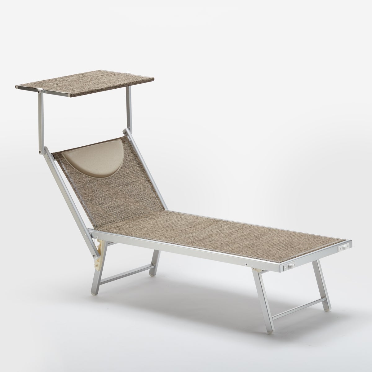 4 transats de plage bains de soleil en aluminium Santorini Limited Edition - 5