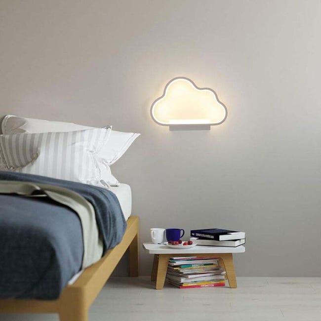 Lampada Da Parete A Petalo In Vetro Soffiato - Stile Retrò Francese, Con Lampadina LED 7W Inclusa, Luce Calda, Per Soggiorno E Camera Da Letto