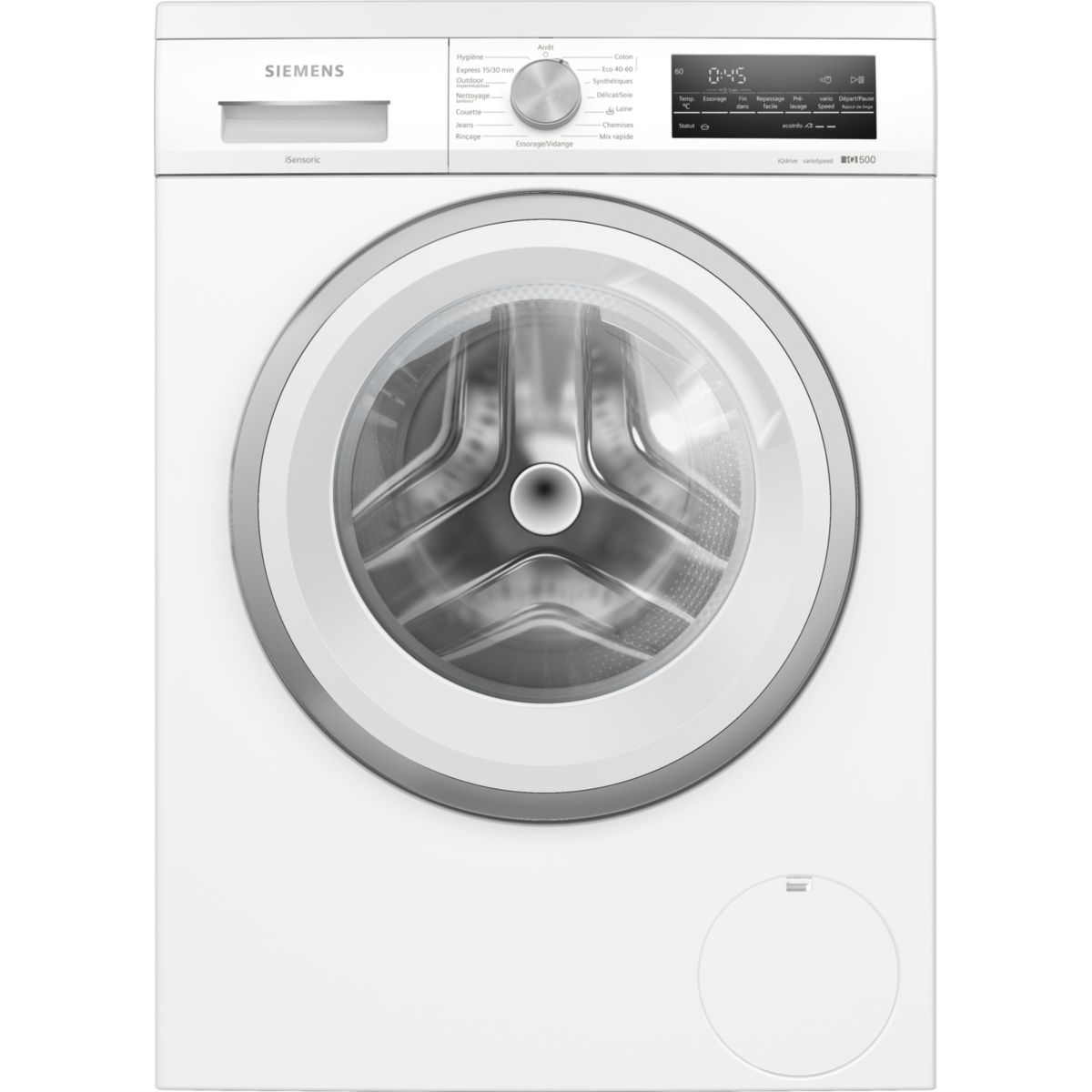 Lave linge hublot SIEMENS WU14UT69FR iQ500 Leroy Merlin — free download