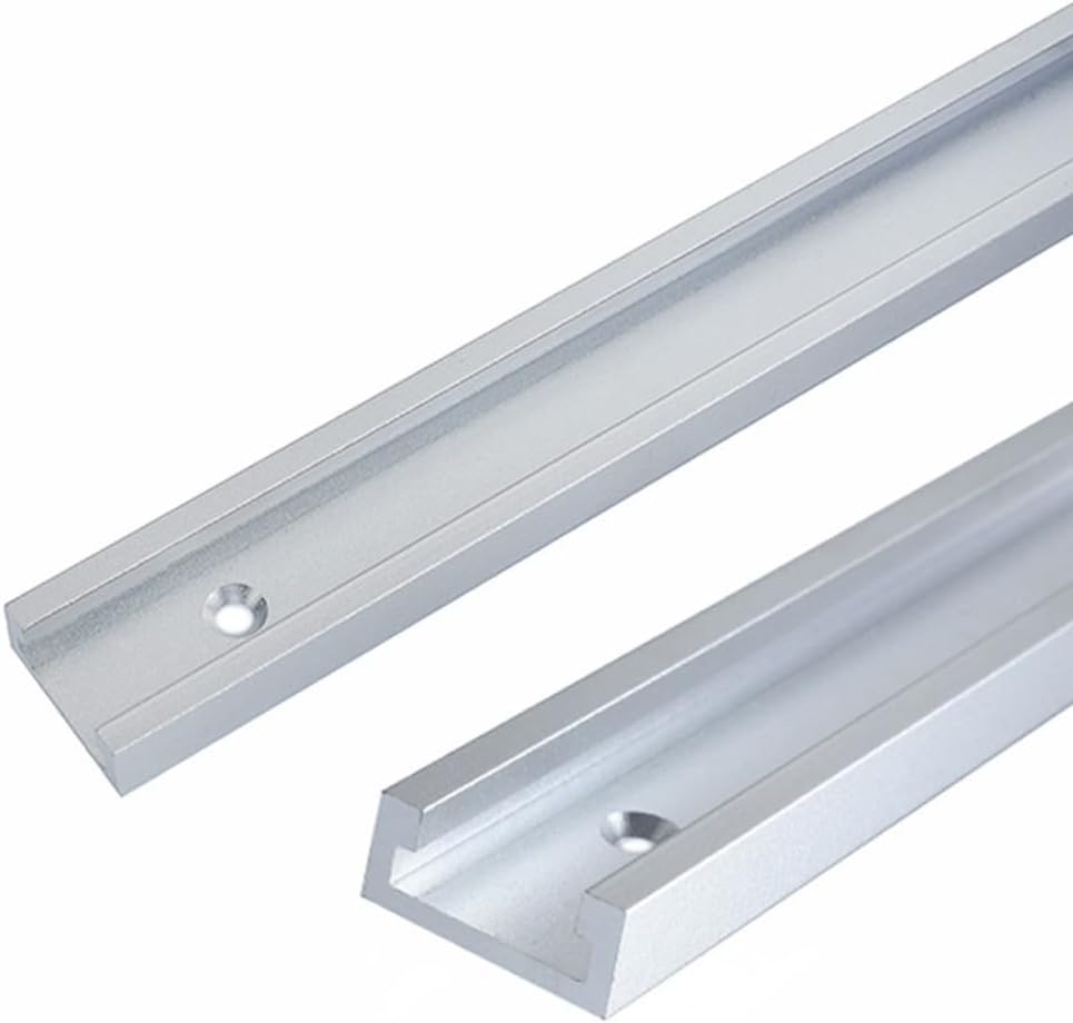 400mm T-Track, rail de guidage coulissant en T de 30 types, rail de guidage pour le travail du bois, rail en alliage d'aluminium, banc de travail - 2