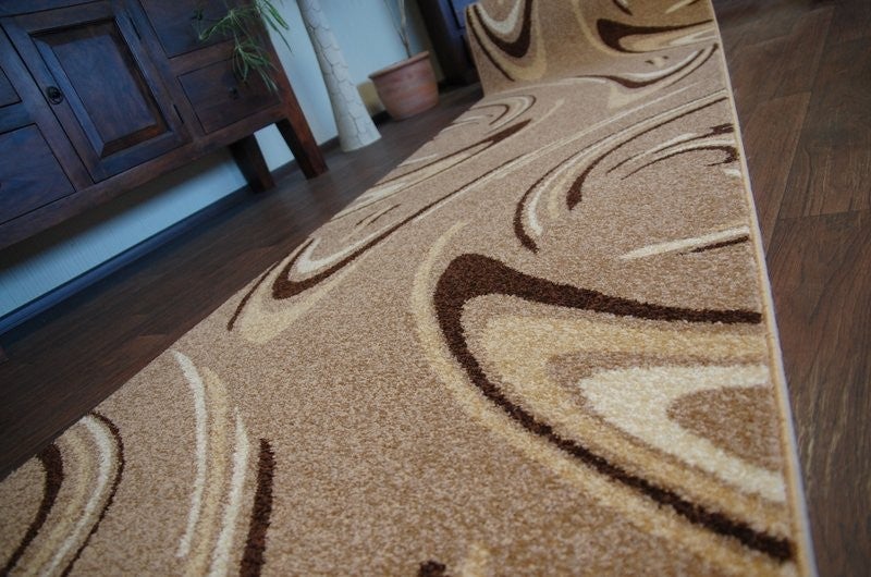 Tapis de couloir KARMEL FRYZ - CAFÉ noix 120 cm 120x630 cm - 5