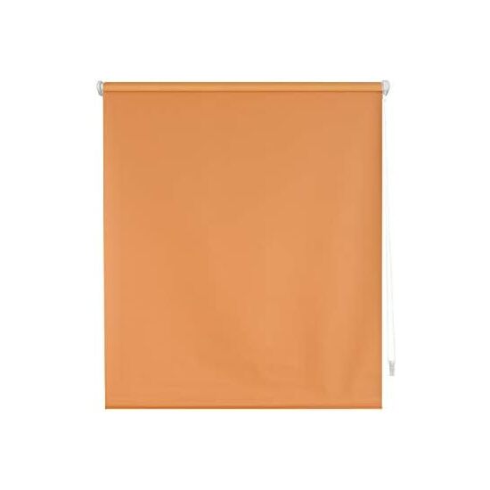 Blindecor | estor enrollable sin herramientas easyfix opaco liso - medidas estor: 42x180 - medida tela estor: 39x175 - estor naranja