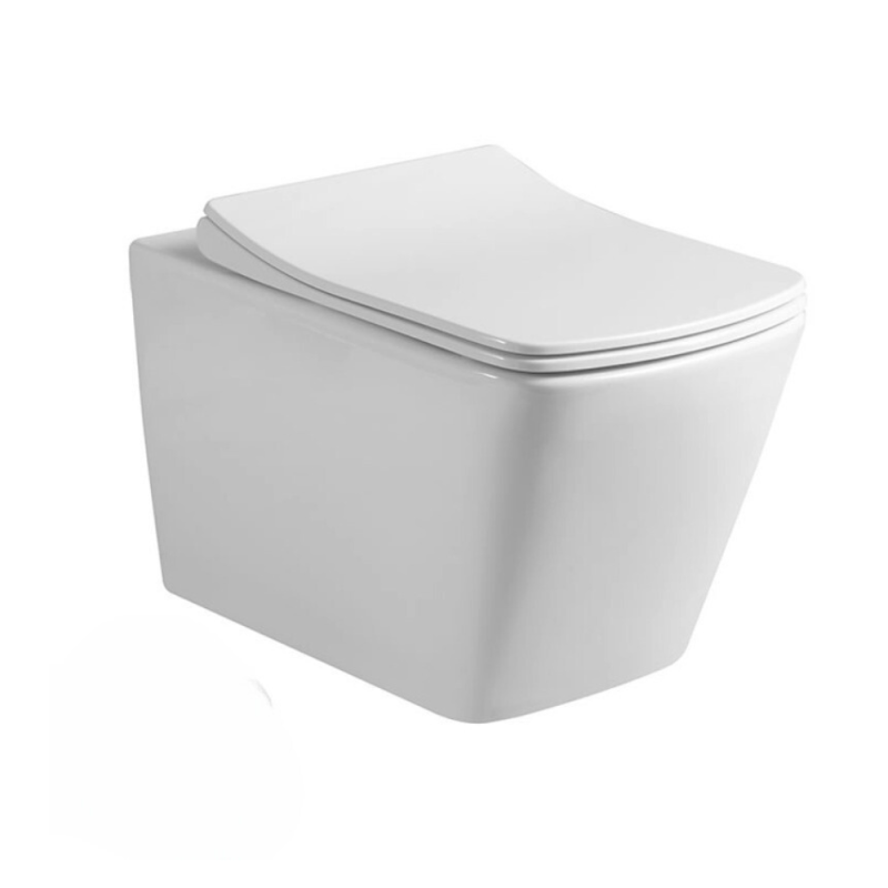 Grohe Pack WC Bâti-support + WC sans bride Infinitio Design + Abattant softclose + Plaque chrome - 2