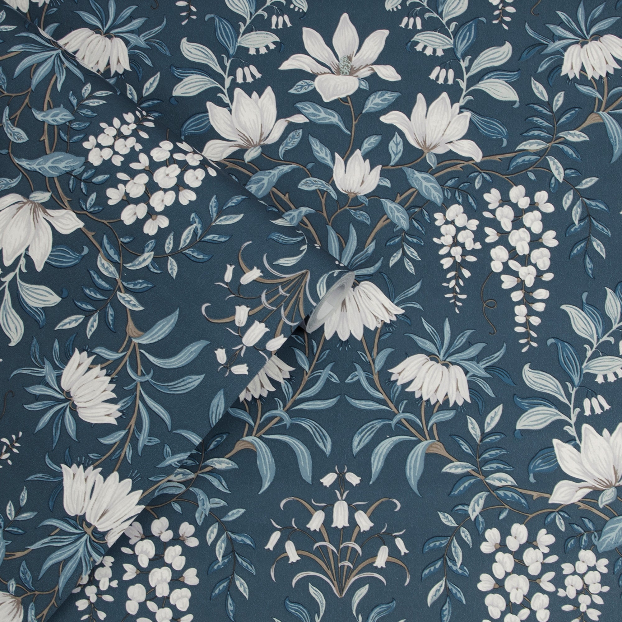 Laura Ashley Tapeta filzelinowa PARTERRE 10 m x 52 cm