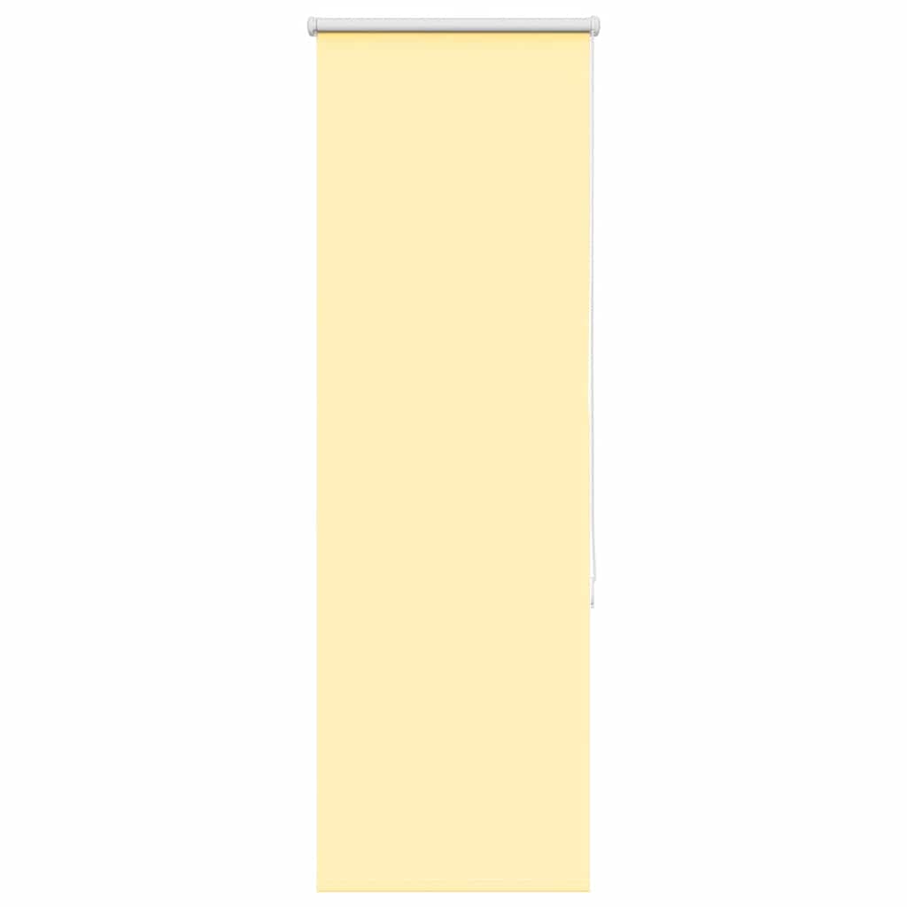 Roleta zaciemniająca Żółta 40x130 cm Szerokość tkaniny 35,7cm vidaXL
