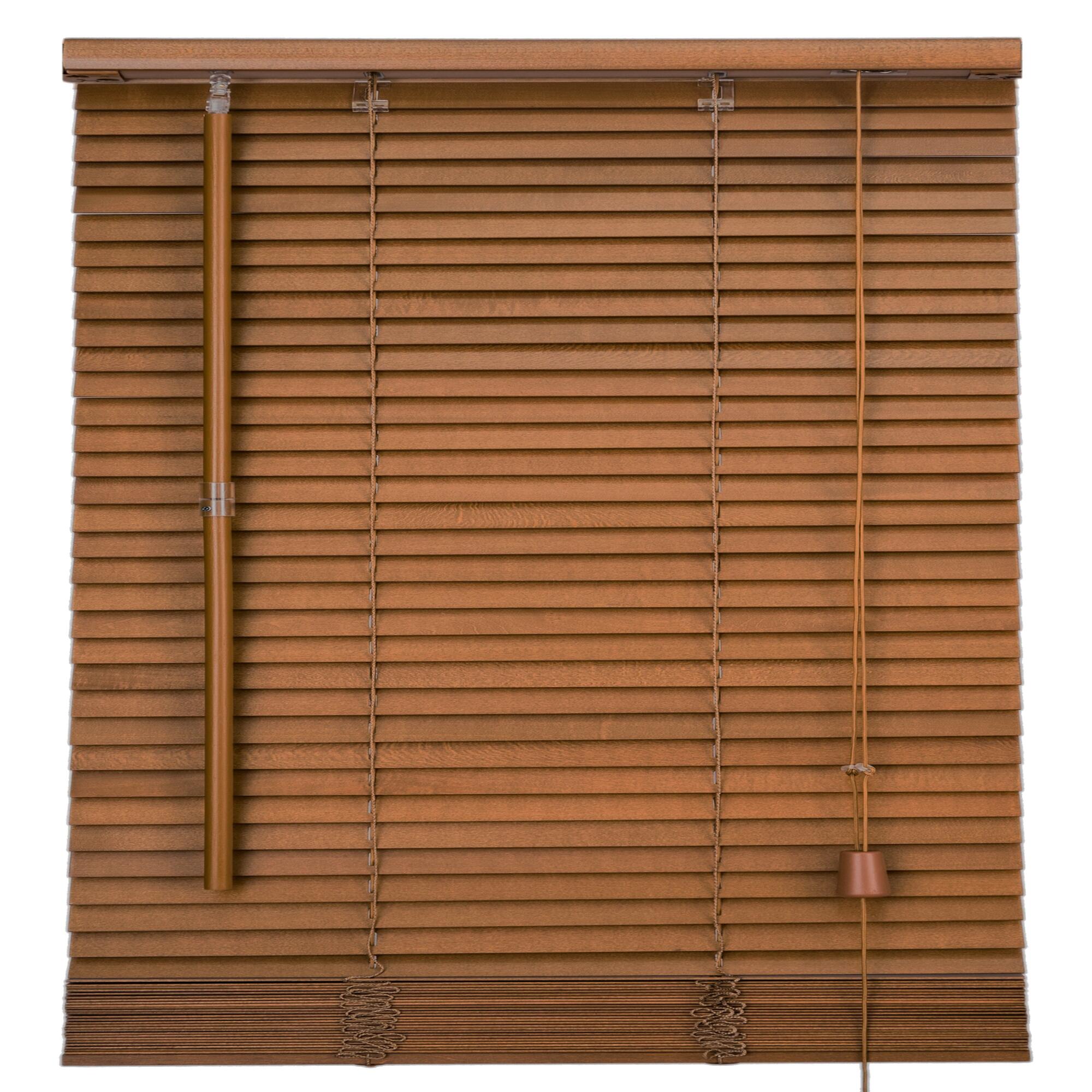 Estore laminado de madeira marrom RUSHMORE - 27 mm - 120 x 150 cm - INSPIRE - 2