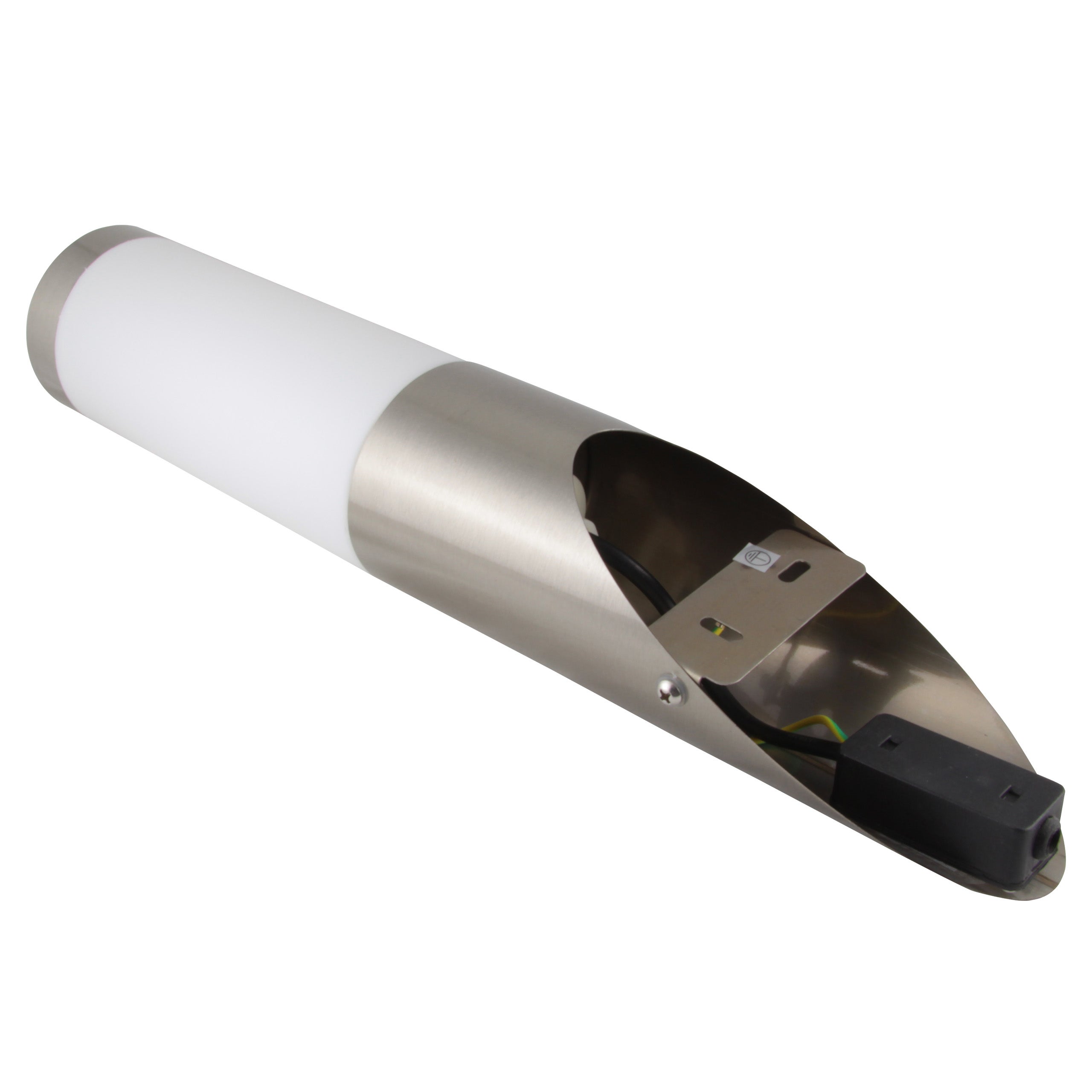 Kinkiet ścienny zewnętrzny E27 LED Sora 36cm IP44 srebrny lampa elewacyjna MasterLED - 5