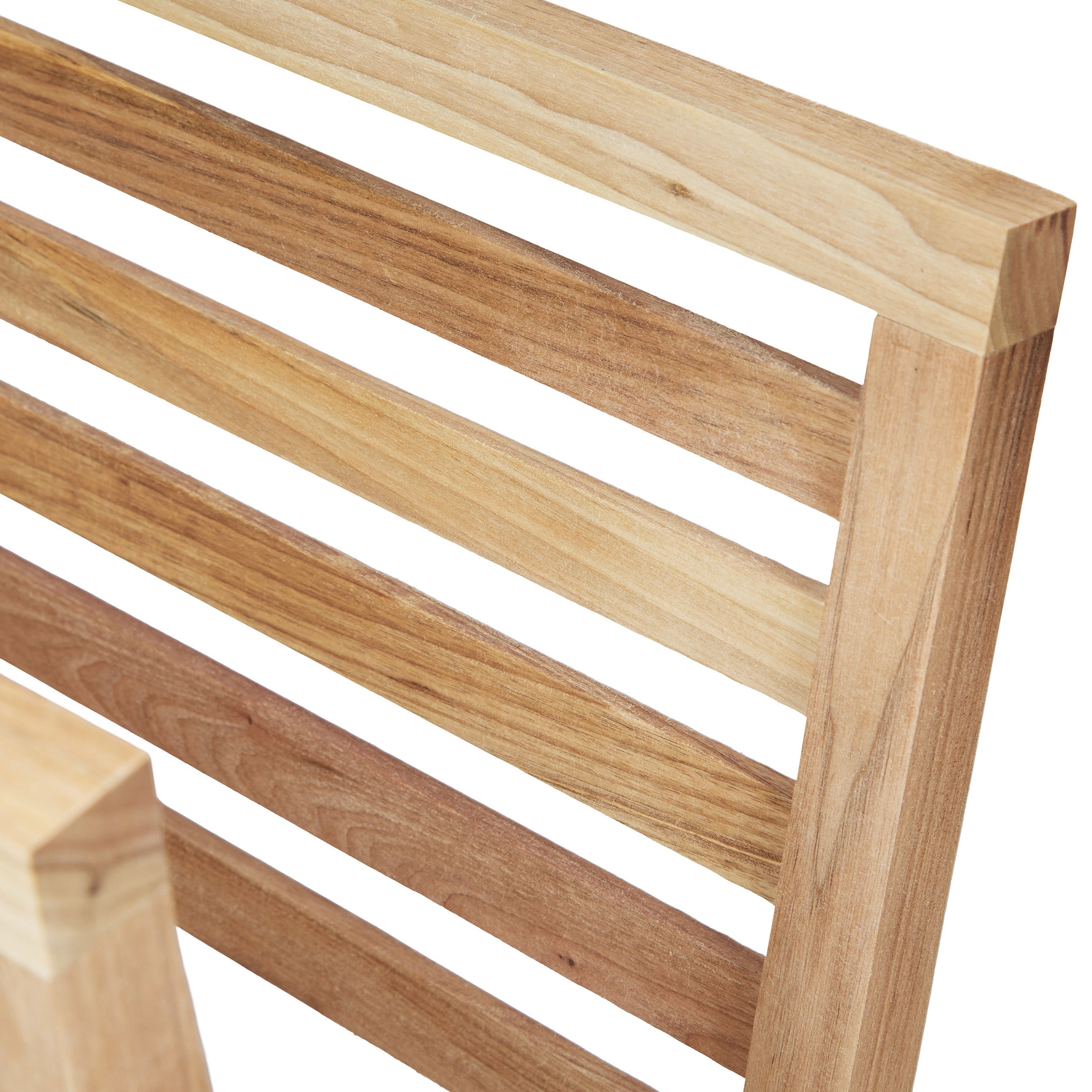 Porte-magazines porte-revues support pour journaux en bois de noyer HxlxP: 38,5 x 26,5 x 40 cm, nature, Relaxdays - 4