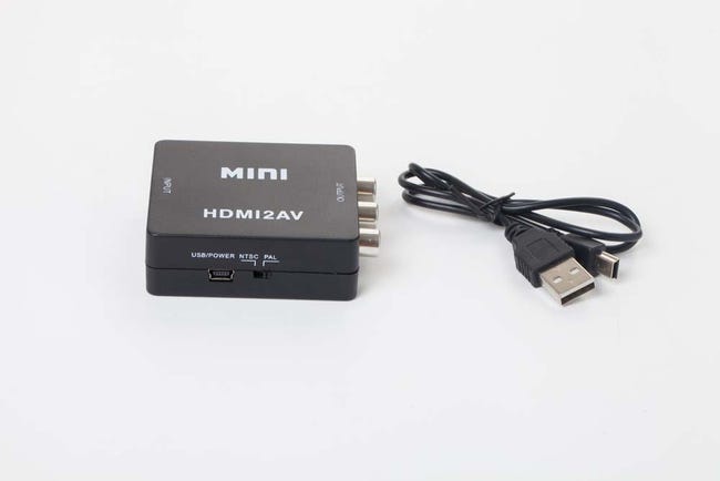 Adattatore Convertitore HDMI A RCA (3 RCA) 1080p – ACUM, Da HDMI A AV Composito, Portatile - Foto 3