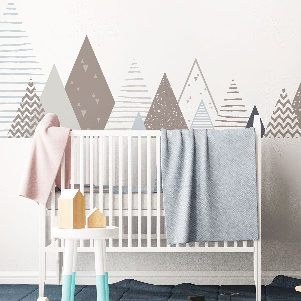 Adesivo bambino di montagna scandinavo valenrika - Sticker adesivo - adesivi murali - 70X115cm - 4