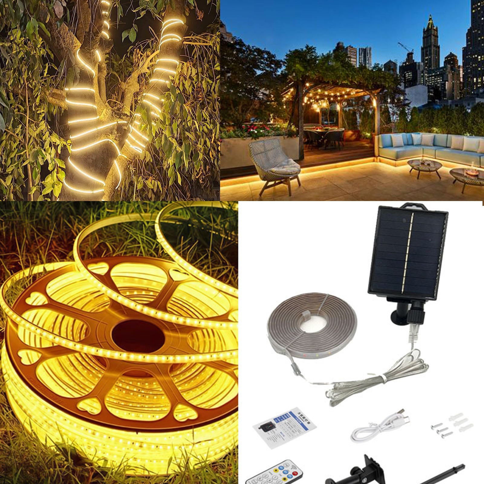 Bande LED USB 5V 10 Mètres - Multicolore Pour Ambiance Lumineuse