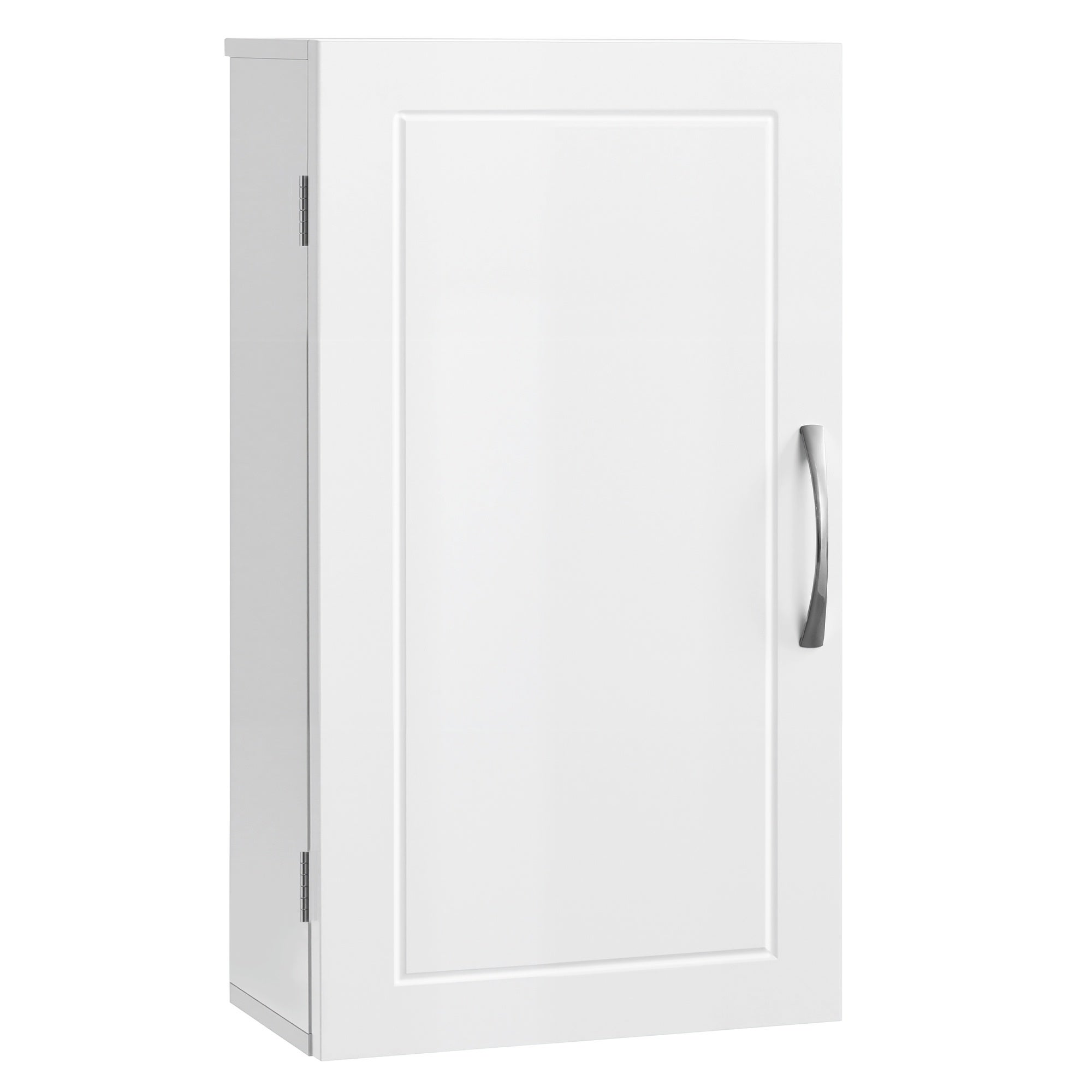 Vasagle Blanco Nube Mueble De Pared Para Baño Con Estantes Ajustables - Imagen 3