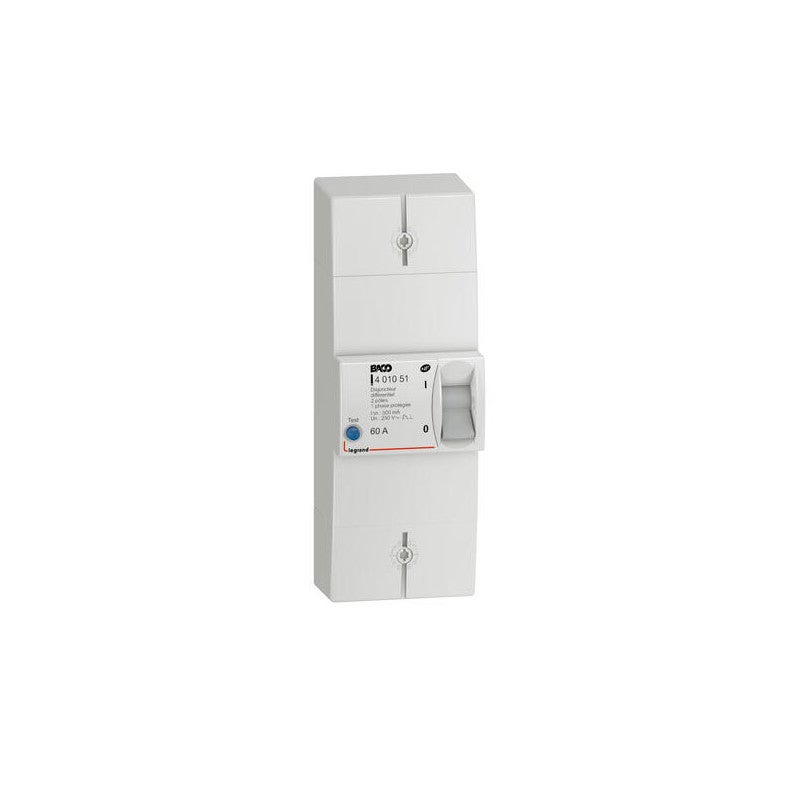 Disjoncteur Legrand Différentiel Bipolaire 60A TYPE G - 401051 - Neuf