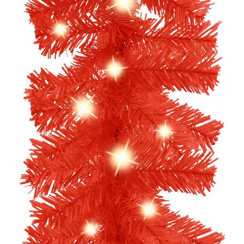 Maison Exclusive - Guirlande de Noël avec lumières LED 20 m Rouge - 8