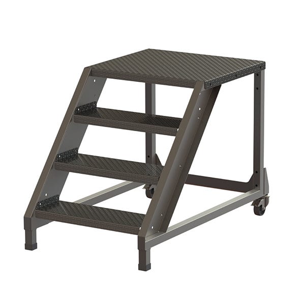 Sgabello A 2 Gradini In Plastica Antiscivolo – Compatto E Leggero (1,4 Kg), Base Larga, Portata Robusta, Per Cucina E Ufficio