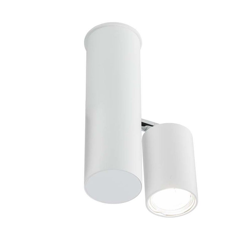 Reflektor sufitowy spot natynkowy Shima okrągły biały 1xGU10x10W wym: 20 x 19 x 6 cm metal Shilo