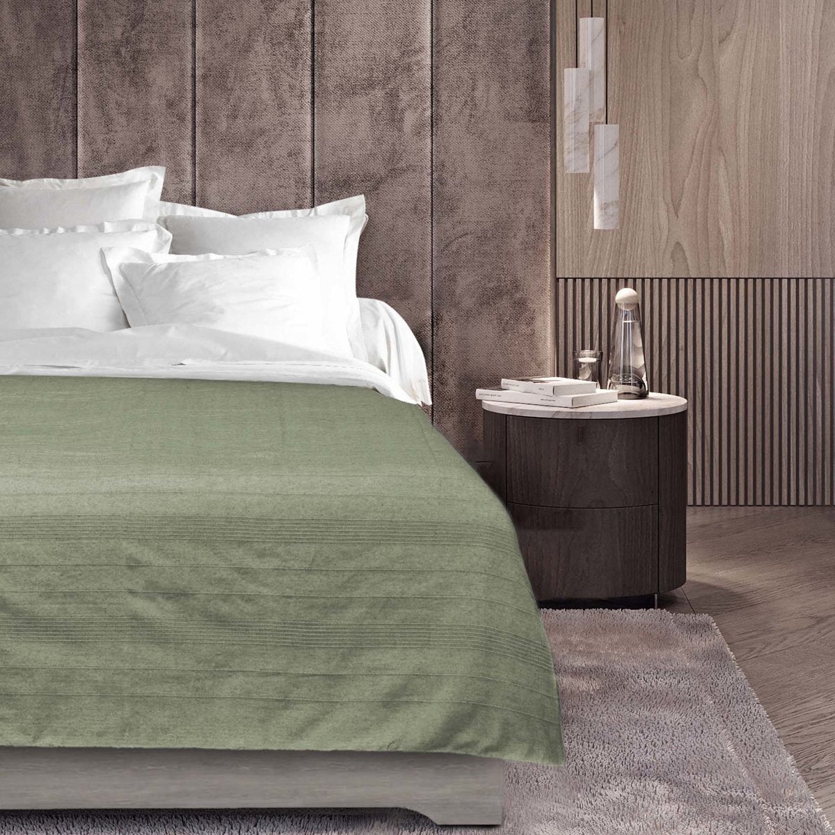 Plaid enroulable 180 x 220 cm – Polycoton – Lucile Sauge - 5