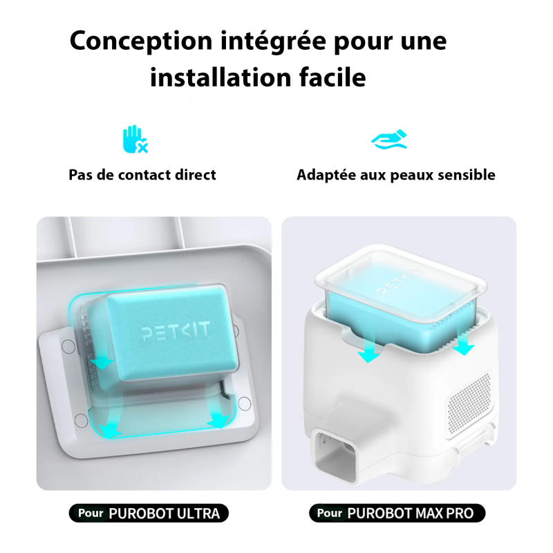 N60 désodorisants pour litière automatique Lot de 3 - Petkit - 3