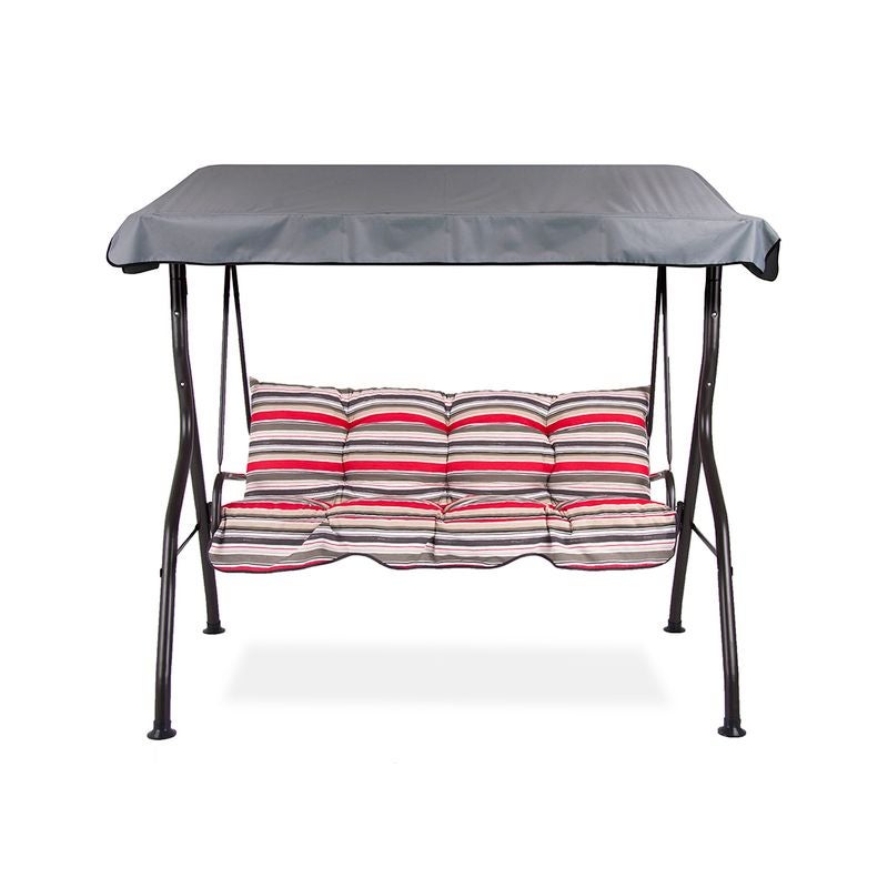 Daszek do huśtawki ogrodowej 175 x 95 cm Kate / Luna szary PATIO