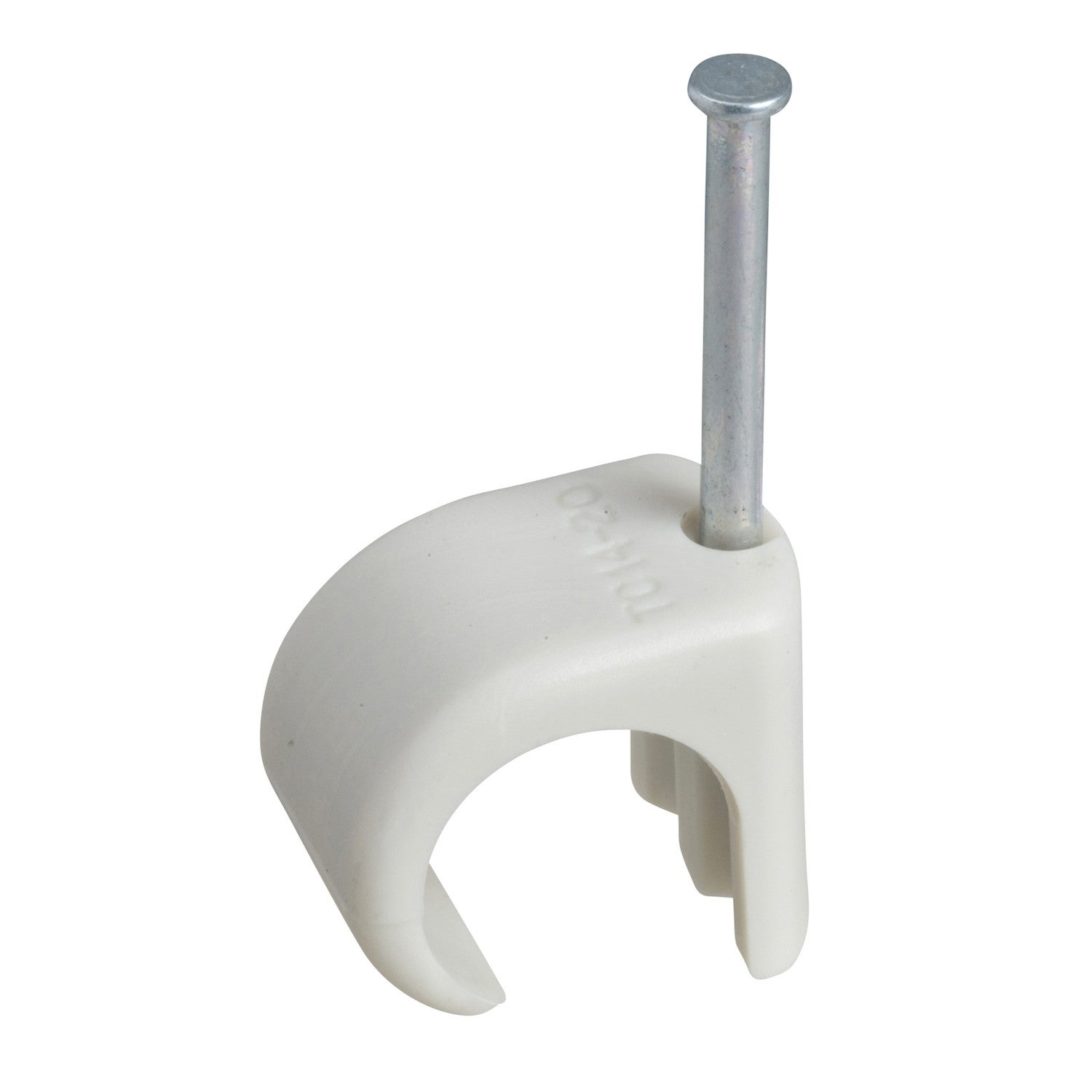 Fischer Pontet Demi-lune BSMD 16 - Boîte De 50 Colliers Métal Pour Fixation Câbles Et Tuyaux (diam. 16mm)