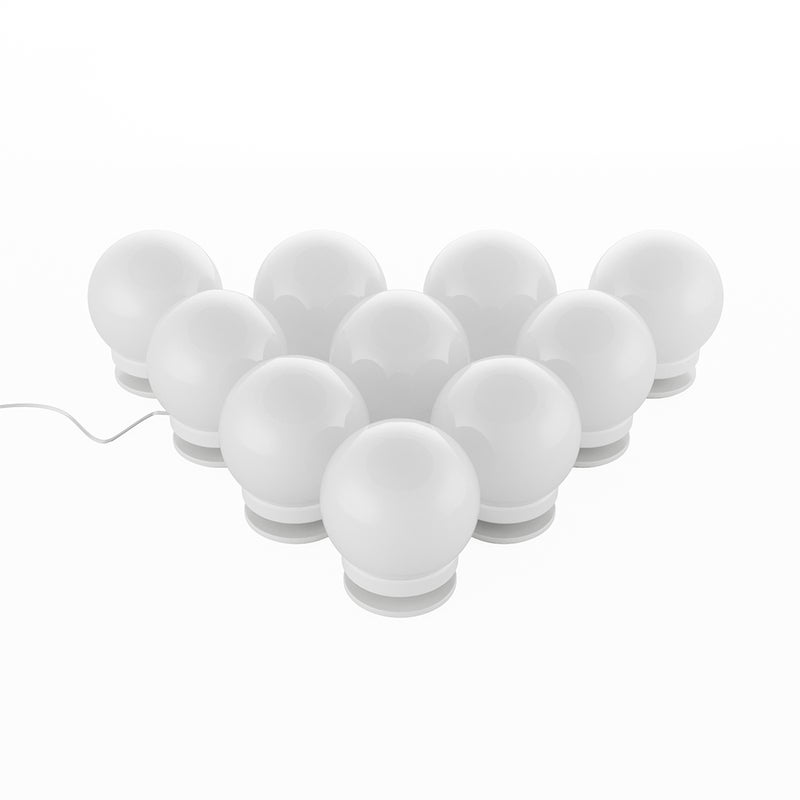 Vicco Oświetlenie toaletki , Biały, 400 cm