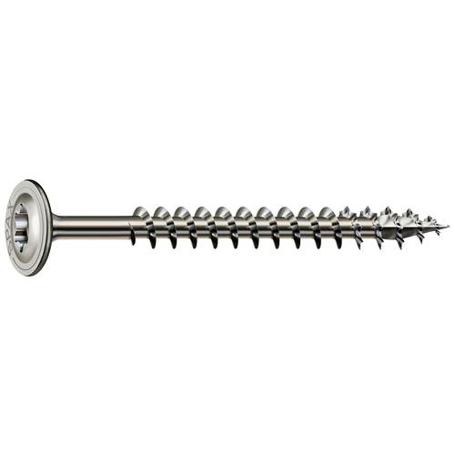 SPAX 0257000800805 R 88193 m.Spitze/T-STAR TG Vis à bois 8 mm 80 mm T-STAR plus acier inoxydable A2 50 pc(s) - 2