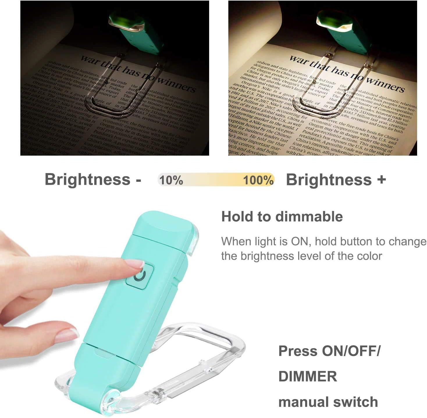 Lampe de Lecture Led, lampe de livre avec protection des yeux à 28