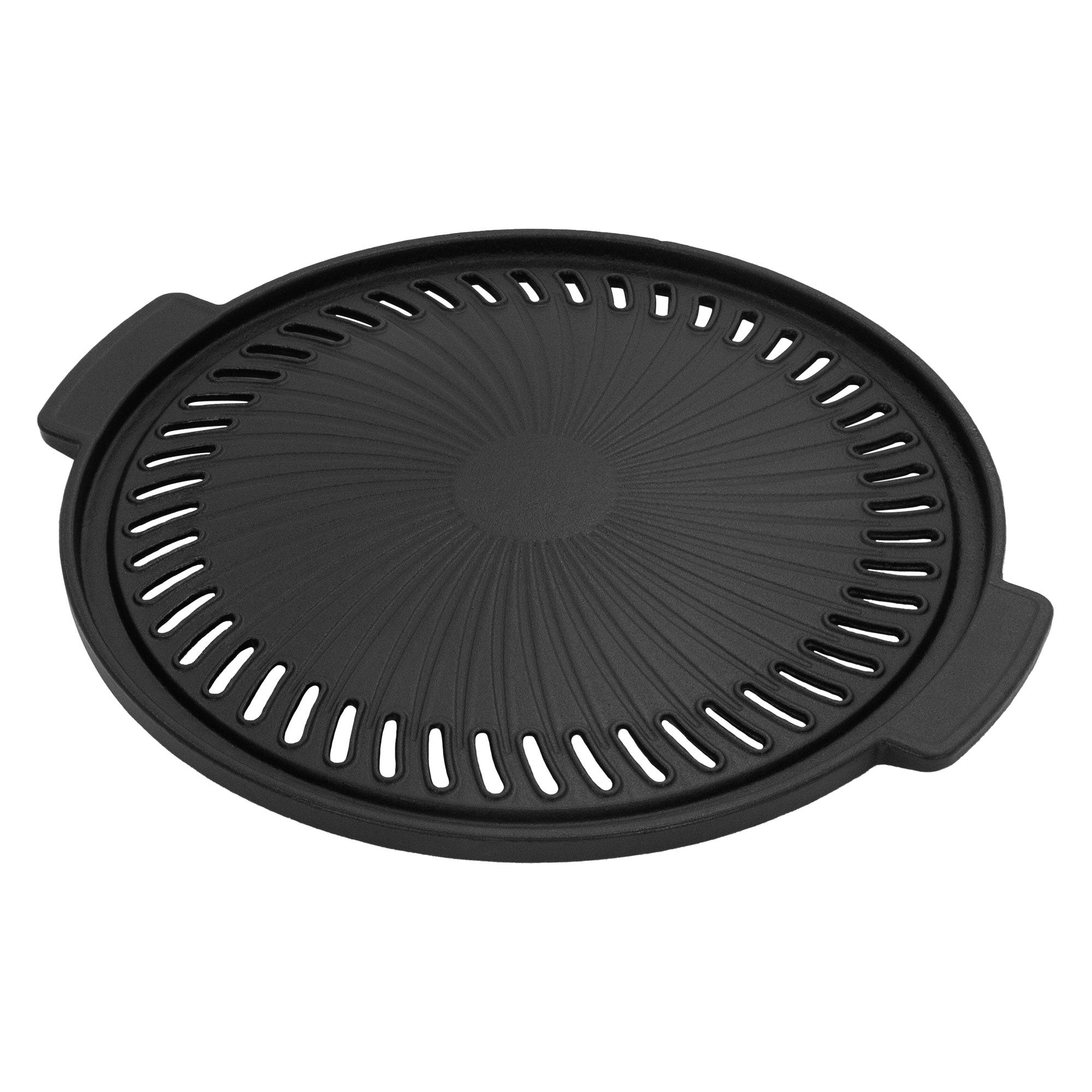 Zeliwna plyta grillowa BBQ akcesoria do grilla zeliwna plancha okragla Ø 32 cm