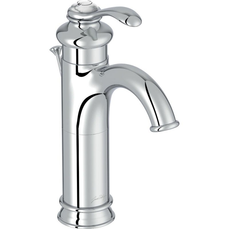 Rubinetto Lavabo Retrò con Beccuccio Alto in Ottone, a Risparmio Idrico