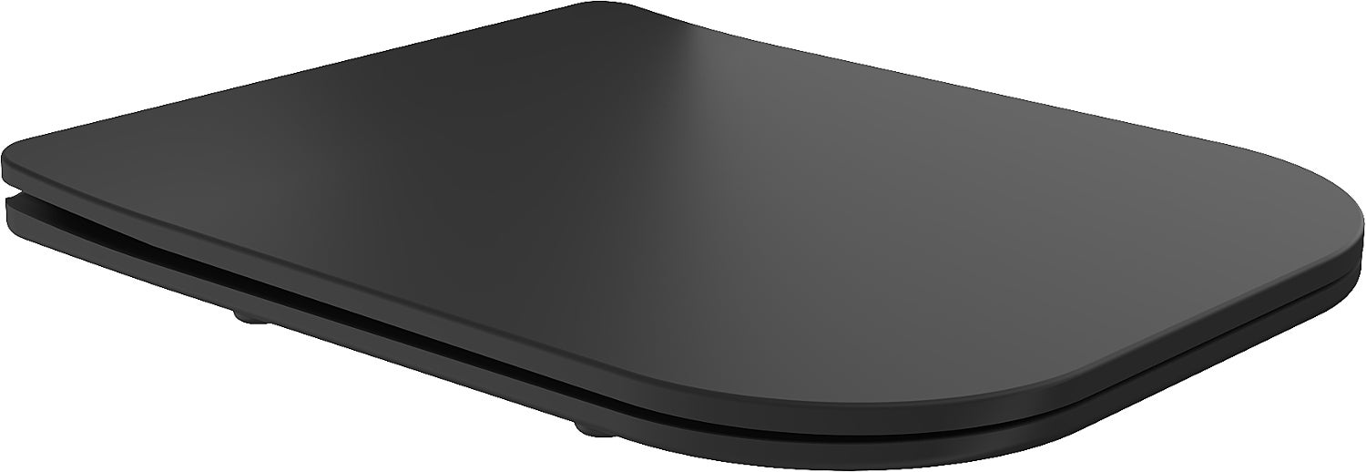Mexen deska wolnoopadająca slim, duroplast, czarna mat - 39060185