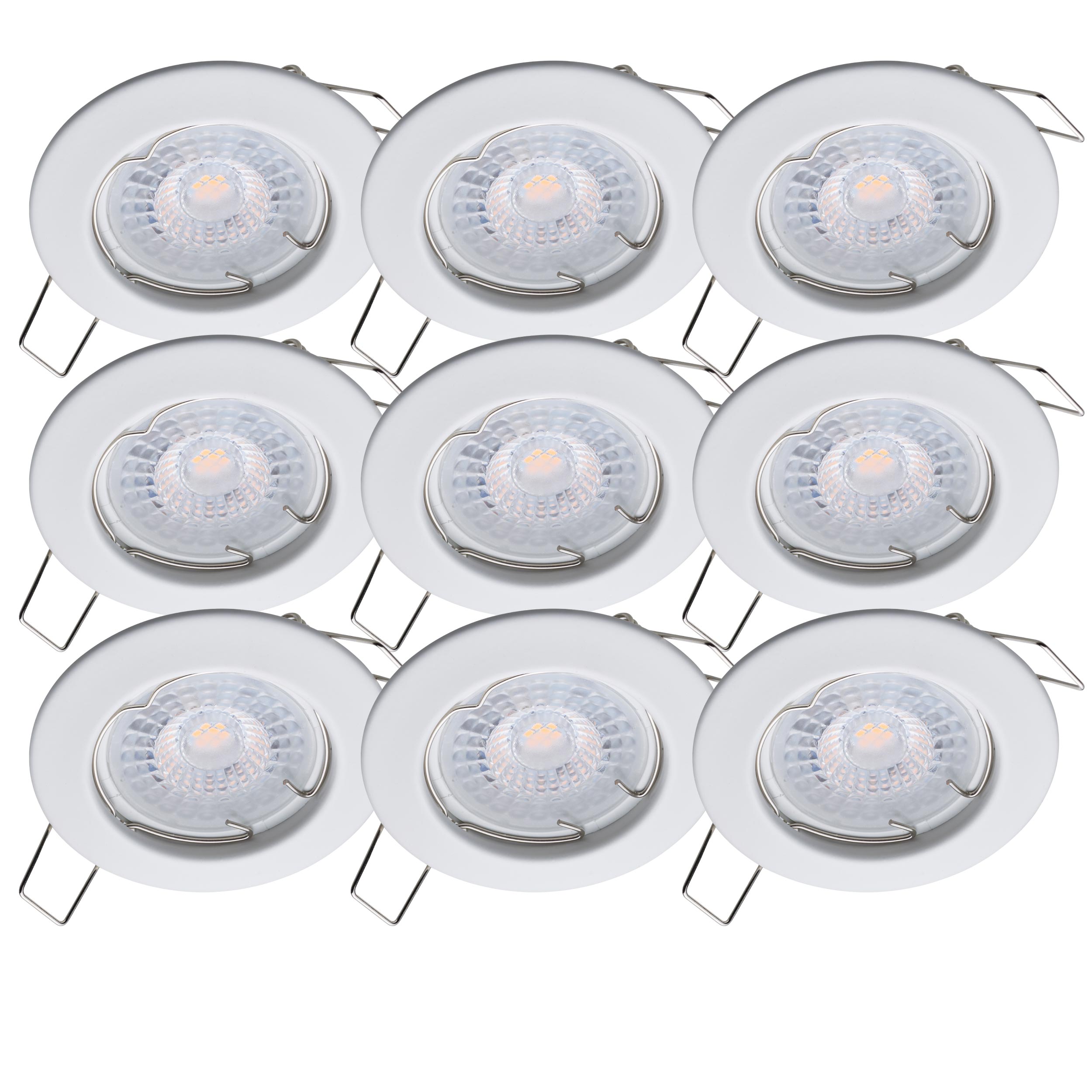 Module LED Plat 5W 3000K Dimmable - Lentille 38°, 230V, Neuf